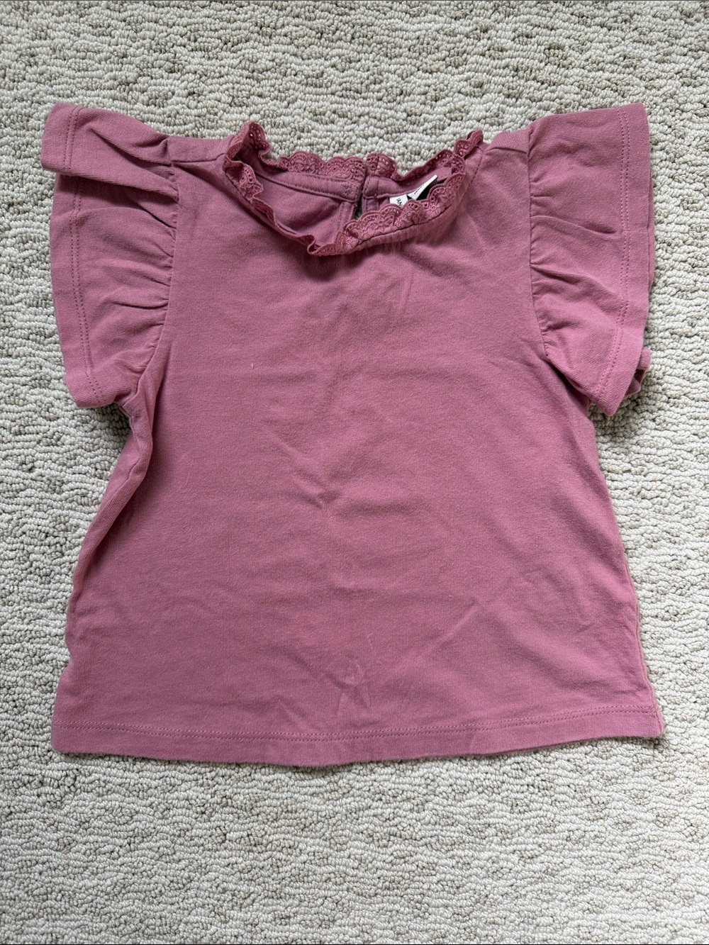 Janie and Jack Ruffle Sleeve Top